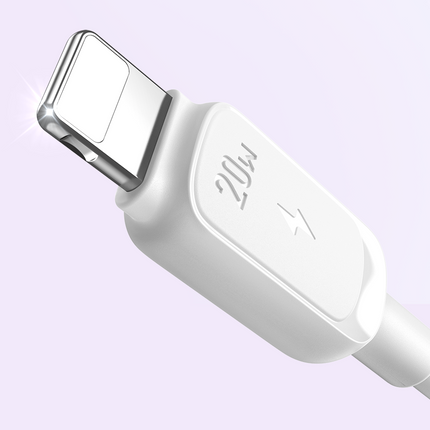 JOYROOM Cable for iPhone USB-C - Lightning 20W 1.2m white – image 8