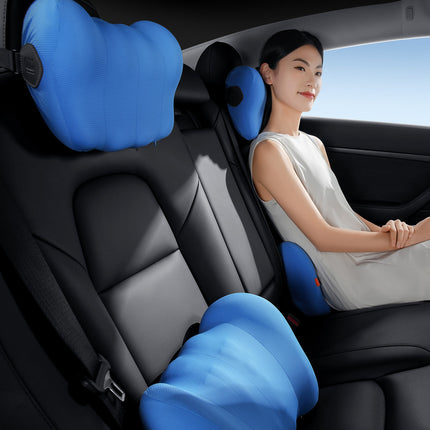 BASEUS ComfortRide shape memory car pillow, blue – image 10