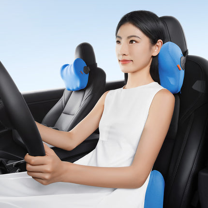 BASEUS ComfortRide shape memory car pillow, blue – image 9