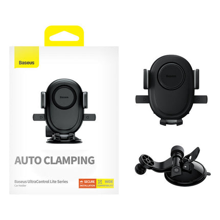 BASEUS UltraControl Lite Series black car phone holder – image 5