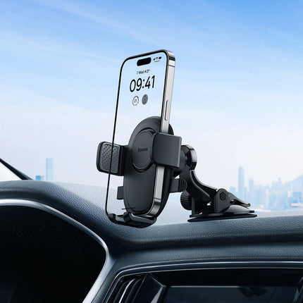 BASEUS UltraControl Lite Series black car phone holder – image 7
