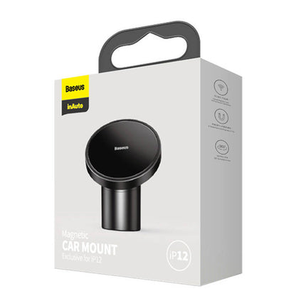 BASEUS Magnetic car phone holder for the cockpit or air vent, black – image 5