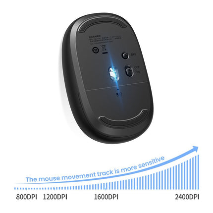 UGREEN Wireless mouse for a computer USB 2.4GHz, navy blue – image 10