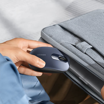 UGREEN Wireless mouse for a computer USB 2.4GHz, navy blue – image 3