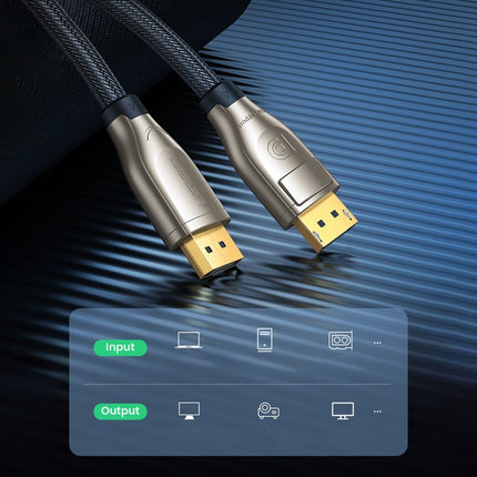 UGREEN Cable DisplayPort cable durable flexible DP112 DP1.4 8K 3m black – image 8