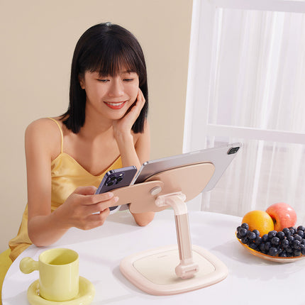 BASEUS Adjustable stand for tablet and phone Seashell Series pink – image 10