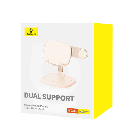 BASEUS Adjustable stand for tablet and phone Seashell Series pink – image 5