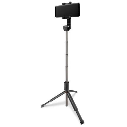 SPIGEN 2in1 Telescopic Selfie Stick with remote control and tripod, black phone stand – image 3
