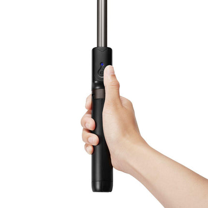 SPIGEN 2in1 Telescopic Selfie Stick with remote control and tripod, black phone stand – image 9