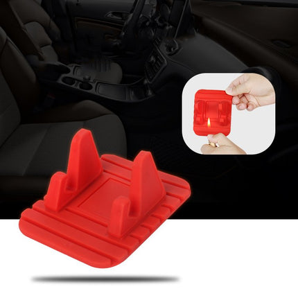 HURTEL Universal car holder silicone phone stand black – image 8