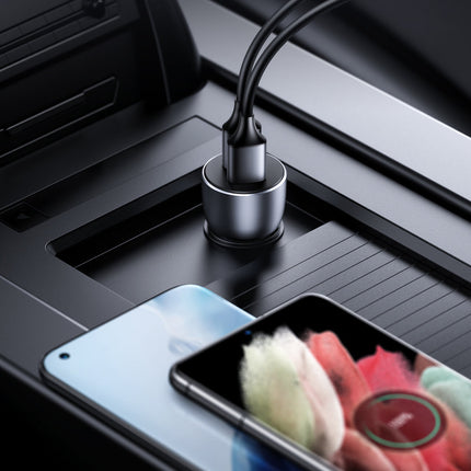 UGREEN Fast car charger 2x USB 36W Quick Charge SCP FCP AFC gray – image 5