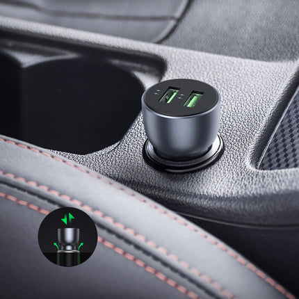 UGREEN Fast car charger 2x USB 36W Quick Charge SCP FCP AFC gray – image 6