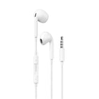 DUDAO In-ear wired headphones with a 3.5mm minijack connector, white