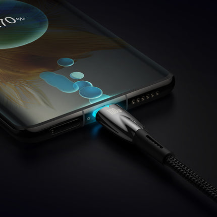 BASEUS Durable flexible USB-C fast charging cable 100W 1m black – image 9