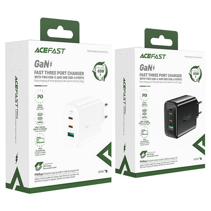 ACEFAST GaN fast charger 2x USB-C USB-A PPS PD QC4+ 65W white – image 5