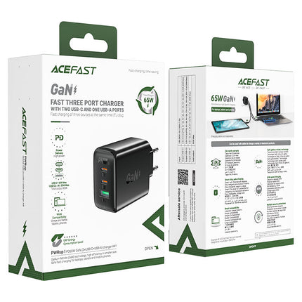 ACEFAST GaN fast charger 2x USB-C USB-A PPS PD QC4+ 65W white – image 9