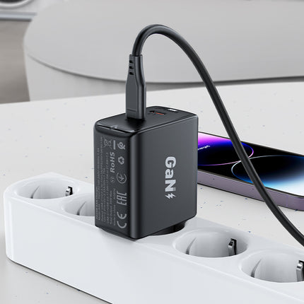 ACEFAST GaN 35W PD 2x USB-C fast charger, black – image 7