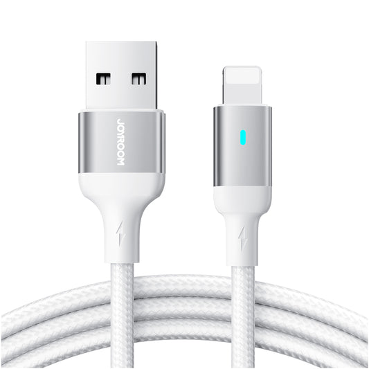 JOYROOM Cable for iPhone A10 Series USB - Lightning 2.4A 1.2m white