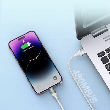 JOYROOM Cable for iPhone A10 Series USB - Lightning 2.4A 1.2m white – image 10