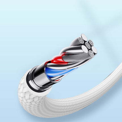 JOYROOM Cable for iPhone A10 Series USB - Lightning 2.4A 1.2m white – image 8