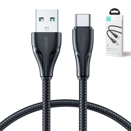 JOYROOM Surpass Series USB - USB-C cable for fast charging 3A 1.2m black – image 8