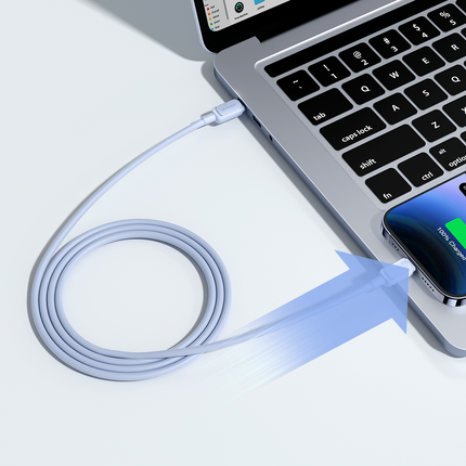 JOYROOM Cable for iPhone USB-C - Lightning 20W 1.2m blue – image 6