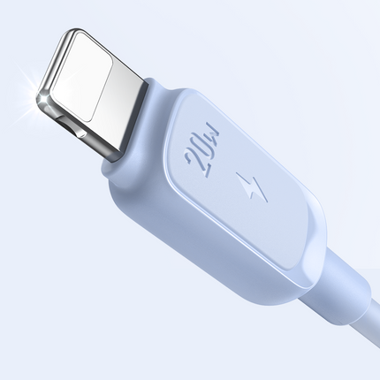JOYROOM Cable for iPhone USB-C - Lightning 20W 1.2m blue – image 8
