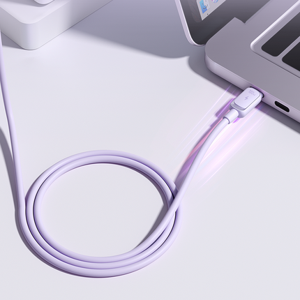 JOYROOM USB-C - USB-C cable 100W 1.2m purple – image 4