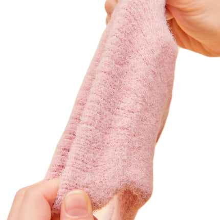 HURTEL Women's beige warm winter touch gloves for the phone – image 4