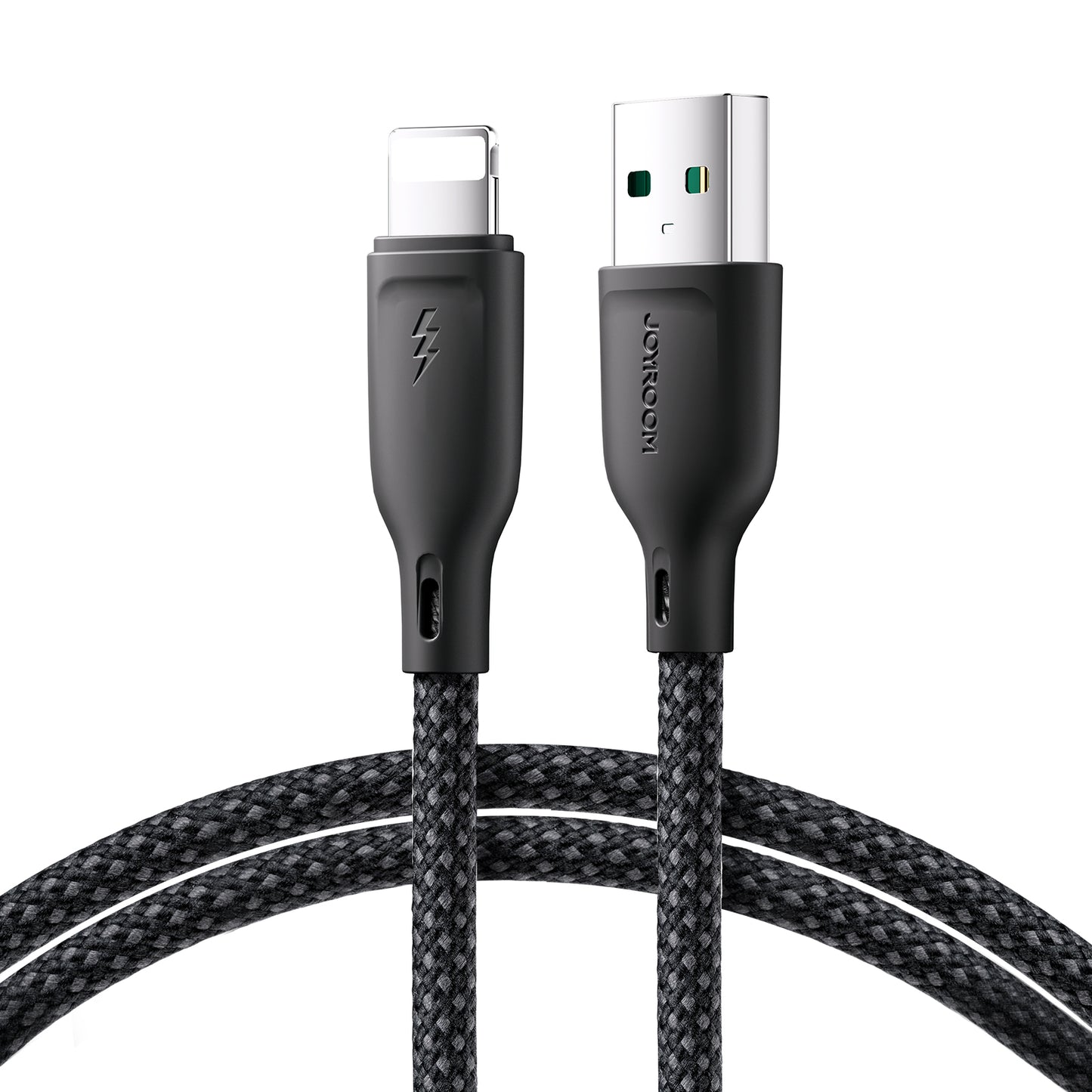 JOYROOM Cable for iPhone Multi-Color Series USB-A - Lightning 3A 1m black