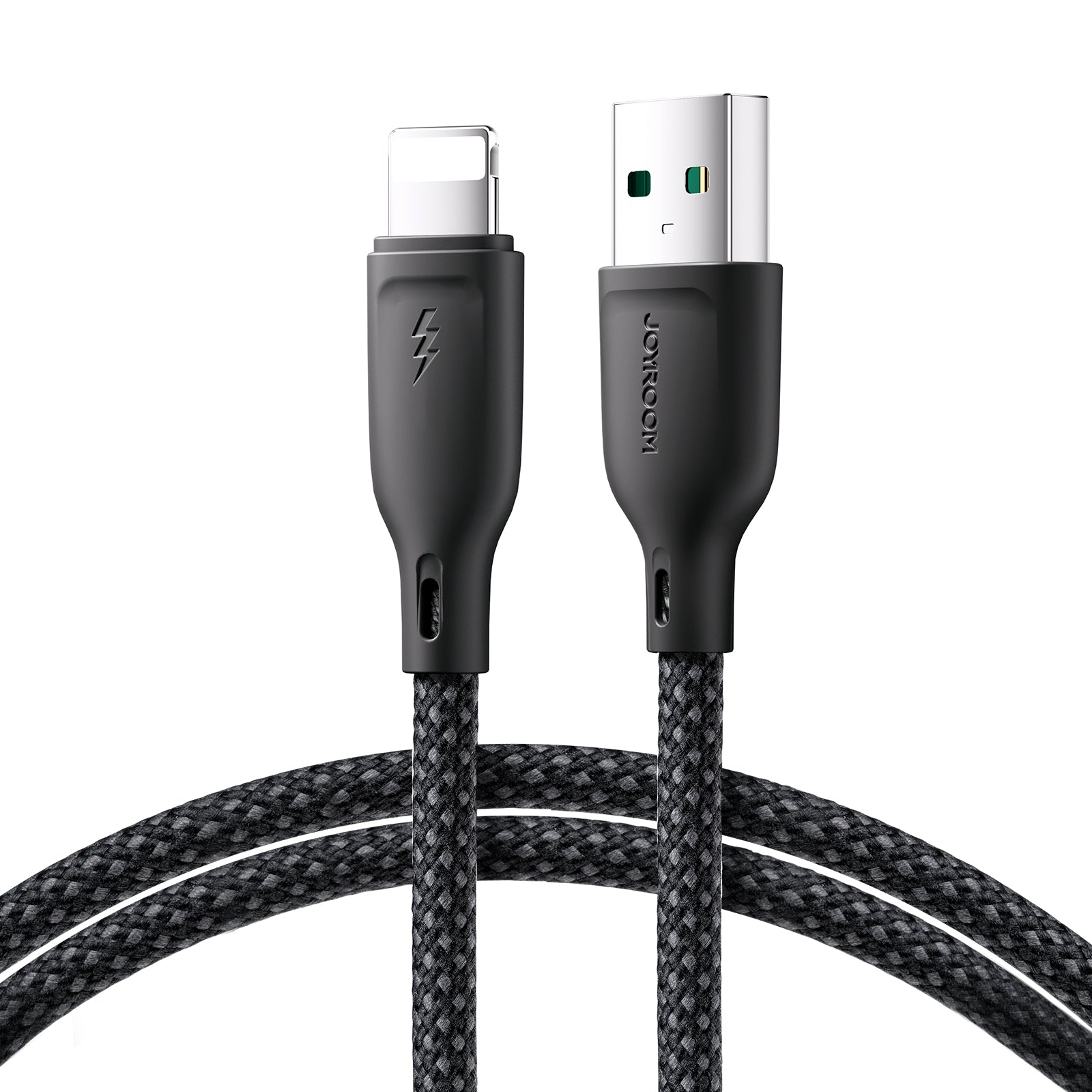 JOYROOM Cable for iPhone Multi-Color Series USB-A - Lightning 3A 1m black