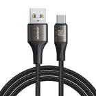 JOYROOM Light-Speed ​​Series USB-A - USB-C fast transfer cable 100W 1.2m black