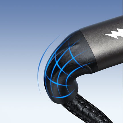 JOYROOM Light-Speed ​​Series USB-A - USB-C fast transfer cable 100W 1.2m black – image 11