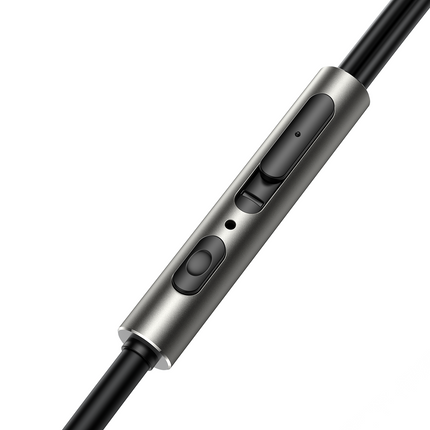 JOYROOM HiFi Wired Series JR-EW03 dark gray in-ear headphones with strong bass – image 4