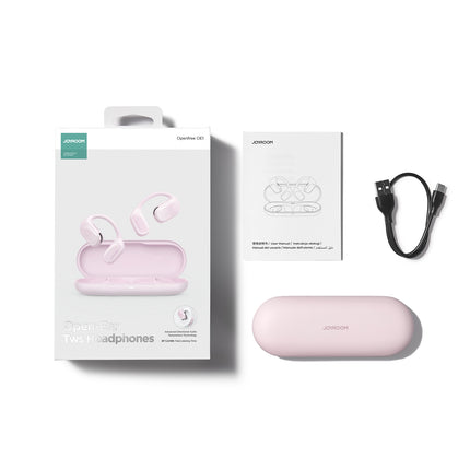 JOYROOM Openfree JR-OE1 wireless on-ear headphones, pink – image 2