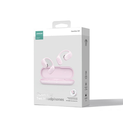 JOYROOM Openfree JR-OE1 wireless on-ear headphones, pink – image 3