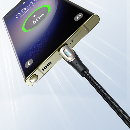 JOYROOM Braided cable Star-Light Series USB-C - USB-C 100W 1.2m black – image 2