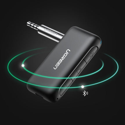 UGREEN Audio sound receiver for car Bluetooth 5.0 AUX mini jack black – image 6