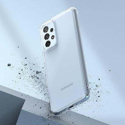 Ringke Galaxy A73 Fusion transparent case with gel frame – image 5