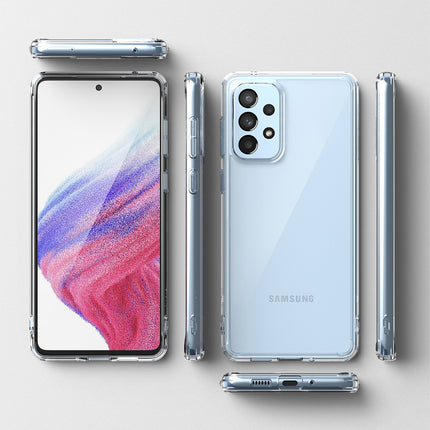 Ringke Galaxy A73 Fusion transparent case with gel frame – image 8
