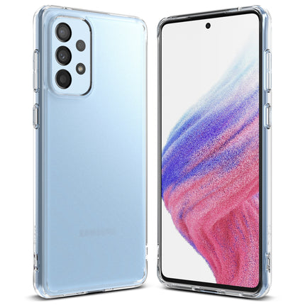 Ringke Galaxy A73 Fusion Matte semi-transparent case with gel frame