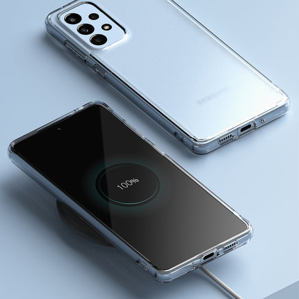 Ringke Galaxy A73 Fusion Matte semi-transparent case with gel frame – image 7