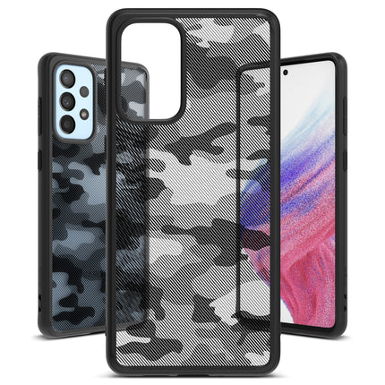 Ringke Galaxy A73 Fusion Matte black case with gel frame – image 2