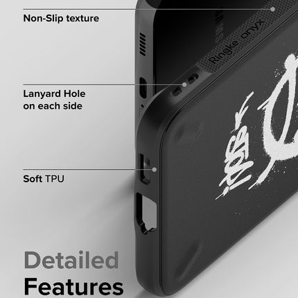 Ringke Durable case for Galaxy S22+ Onyx Design Graffiti black – image 3