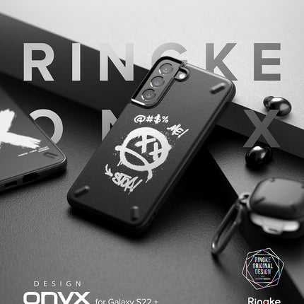 Ringke Durable case for Galaxy S22+ Onyx Design Graffiti black – image 5