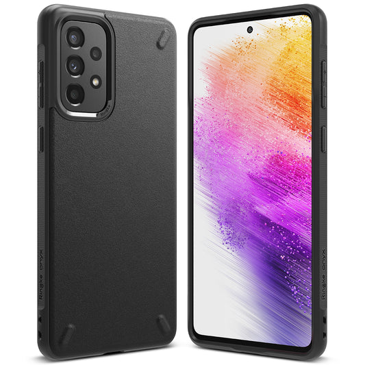 Ringke Durable and flexible case for Galaxy A73 Onyx black