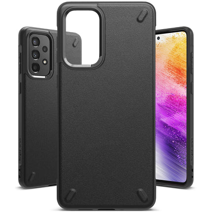 Ringke Durable and flexible case for Galaxy A73 Onyx black – image 2
