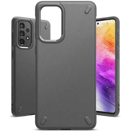 Ringke Durable and flexible case for Galaxy A73 Onyx gray – image 2