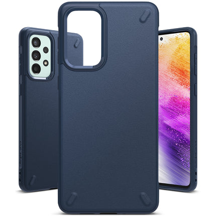 Ringke Durable and flexible case for Galaxy A73 Onyx navy blue – image 2