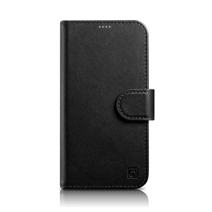 ICARER 2in1 Leather Flip Cover iPhone 14 Plus Anti-RFID Wallet Case Black – image 2